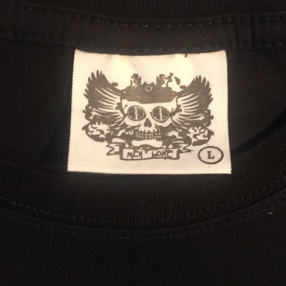 COPY - “METALLICA” Jersey NEW no tags 100% Cotton Sz. L PAINTED MURAL NOT AN IR… - Picture 2 of 3